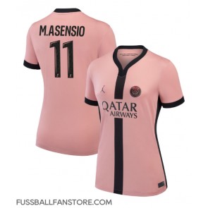 Paris Saint-Germain Marco Asensio #11 Replik 3rd trikot Damen 2024-25 Kurzarm